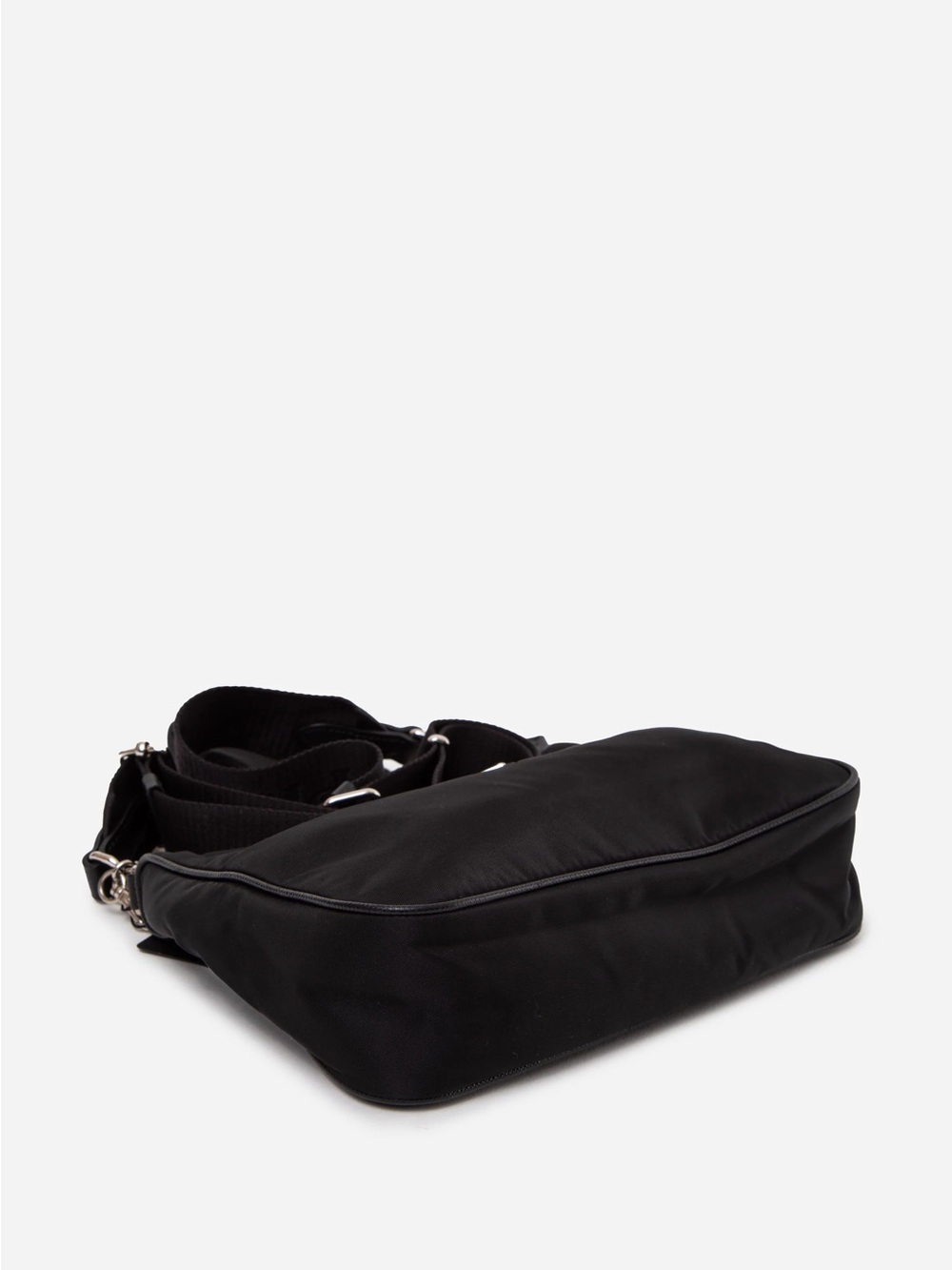 Prada Re-Edition 2005 Re-Nylon Crossbody Bag Black - Picture 3 of 5